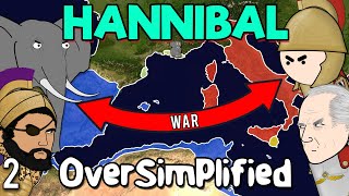 The Second Punic War  OverSimplified Part 2 [upl. by Aicened]