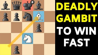 Aggressive Chess Opening for White to WIN Fast  Belgrade Gambit [upl. by Auqenehs363]