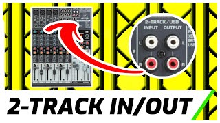 2Track RCA Input Setup  Issues  Behringer Xenyx Audio Mixer [upl. by Eisiam]