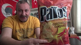 PATOS ACI BAHARATLI AROMALI MISIR CİPSİ TESTİ BİRA EŞLİĞİNDE MISIR VE PATATES CİPSLERİ HANGİSİ [upl. by Eceinej]