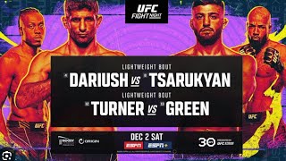 Take Down Live UFC Fight Night Tsarukyan v Dariush [upl. by Herb121]