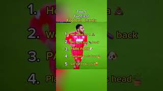 Top 5 funniest football chants😂 football soccer footballtiktok premierleague championsleague [upl. by Carolin]