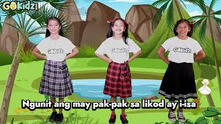 TATLONG BIBE  Kids Song  Action Song  Praise and Worship for Kids  Sunday School Song [upl. by Odlaumor685]