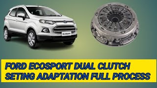 ford ecosport dual clutch resetford ecosport clutch adaptationford auto transmission [upl. by Aysa772]