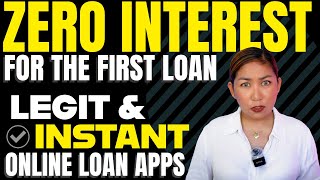 Legit Online Loan Apps na Zero Percent Sa First Loan [upl. by Estes692]