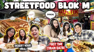 MAKANAN VIRAL BLOK M MONSORA DESSERT HOUSE  GULTIK FT MARINA TASHA amp LUNA CITEDJO [upl. by Adnamahs]