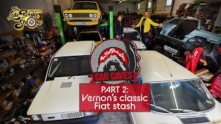 Private garage tour  the classic Fiat collector [upl. by Hametaf373]