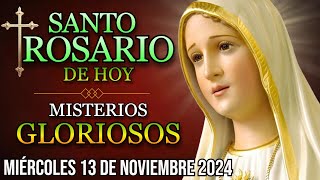 El Santo Rosario de hoy🌹Miércoles 13 de Noviembre 2024 [upl. by Aicekal973]