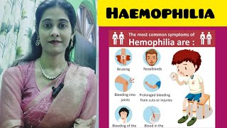 Biology Marathon Haemophilia by Anupma Singh  Class 12 [upl. by Sinnel]