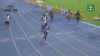 100m Senior Men Semi Final Heat 2 at Lekan Salami Stadium Ibadan [upl. by Ayat141]