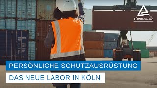 Persönliche Schutzausrüstung PSA  Das neue Labor in Köln [upl. by Llertnod]