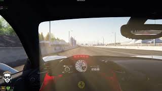 FERRARI 488 GTB VS MAZDA RX7 MAU5TANG DRAG RACE FANATEC CSL DD Realistic Graphics 4k RTX 4090 [upl. by Karon]