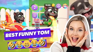 My Talking Tom 2 First Episode 😍🥯🍅🥳 Level 1 Talking Tom 2 gameplay  Kids funny Gaming [upl. by Sirraj953]