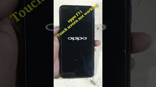 Oppo F11 Touch screen not working Touch Hang Logo hang Reset Restart Reboot [upl. by Dott204]