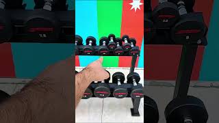 Life Fitness 2 5 Kq – 20 Kq Dumbbell Set Qantel Dəsti [upl. by Gustaf]