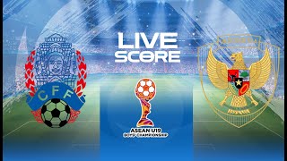 🔴 LIVE SCORE  INDONESIA U19 VS CAMBODIA U19  ASEAN U19 BOYS CHAMPIONSHIP [upl. by Strohbehn]