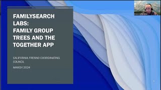 FamilySearch Labs Family Group Trees and the Together App [upl. by Midge446]