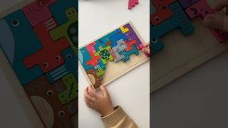 I Discovered the BEST Wooden Puzzles Kids LOVE [upl. by Yeslaehc104]