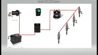 GLOW PLUG WIRING DIAGRAM [upl. by Hara]