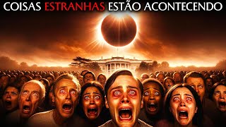 ECLIPSE SOLAR TOTAL 2024  Profecia de LUCAS 21 SINAIS ESTRANHOS NO CÉU [upl. by Gabriellia]