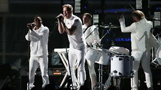 Imagine Dragons  Radioactive x mAAd city live from Grammys 2014 no lags 60fps [upl. by Ahsiad418]