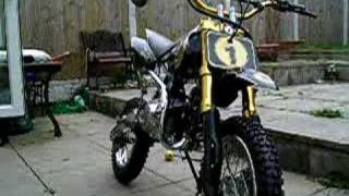 My 125cc Pit Bike quotJohn Player Specialquot JPS [upl. by Ettevey]