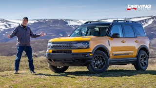 2021 Ford Bronco Sport OffRoad Snow and Overlanding Review [upl. by Millicent953]