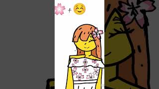 🌸Desenhei dois emojis misturados☺️ [upl. by Amathiste804]