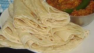 Rumali Roti Recipe by Lively Cooking [upl. by Phene]