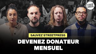 StreetPress a besoin de vous pour continuer à exister [upl. by Eanel]