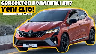 En Dolu Renault Clio Eksikleri Neler  Techno Esprit Alpine  Otomobil Günlüklerim [upl. by Butterfield]