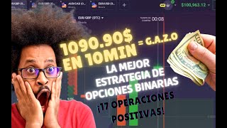 asi llegue de 1000 a 8000 INCREBLE TRADING EN OPCIONES BINARIAS  GAZO [upl. by Atillertse]