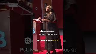 Letting Go Of The Past Pastor Mrs Ibukun Awosika Deborahs Generation  shorts [upl. by Wappes]