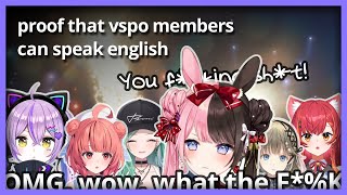 definitive proof that vspo members can speak english VSPO [upl. by Akinimod]