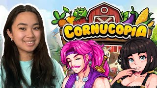 Is This Game the Next Stardew Valley Cornucopia Game Play  Hello Skitty [upl. by Ebaj]