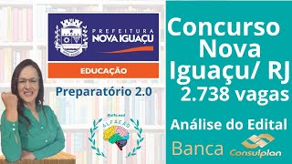 CONCURSO PÚBLICO DE NOVA IGUAÇURJ 2024 [upl. by Atinwahs449]