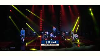 SF9  FIRE LIVE PERFORMANCE [upl. by Alleoj]