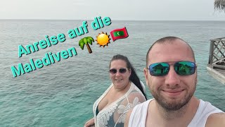 DER TEUERSTE URLAUB MEINES LEBENS  MALEDIVEN VLOG 1 🇲🇻 [upl. by Newbold]