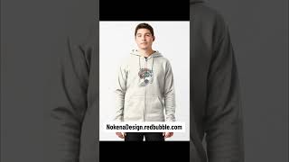 Veste zippée à capuche homme vidéo 89 Nokena Design [upl. by Tristis129]