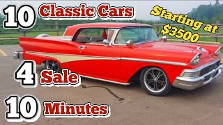 Some Low Prices Classic Car For Sale [upl. by Eyaj937]