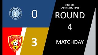 2024 CPL Round 4 Men BUFC v Queanbeyan City [upl. by Aerdied21]