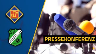 Pressekonferenz  TuS Koblenz  SV Alemannia Waldalgesheim 12  15 Spieltag  Oberliga RPS 2122 [upl. by Dearr]