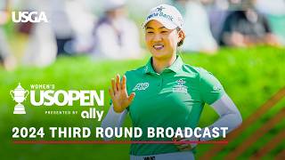 2024 US Womens Open Round 3 Minjee Lee Headlines Moving Day at Lancaster CC  Full Broadcast [upl. by Ingvar450]