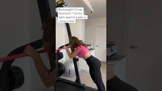 Bodyweight Tricep Extension gym fitness workout transformation triceps tricepsworkout pushday [upl. by Ahscrop]