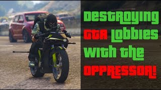 Destroying GTA Lobbies with the Oppressor [upl. by Winslow928]