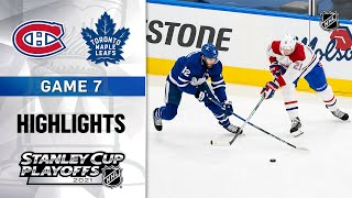 First Round Gm 7 Canadiens  Maple Leafs 53121  NHL Highlights [upl. by Araccat]