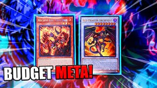 I UPDATED Red Dragon Archfiend into a BUDGET META Deck [upl. by Rochester451]