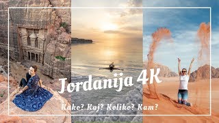 Jordanija  4k Kako Kaj Koliko Kam  5 najljubših krajev [upl. by Gilmore]