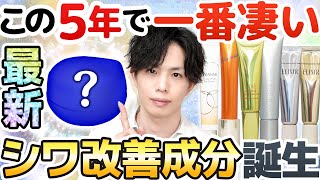 プロが【この5年で一番凄い】と大歓喜する最新シワ改善成分が凄すぎる！どのくらい効くか従来成分と比較してみた [upl. by Airahs]