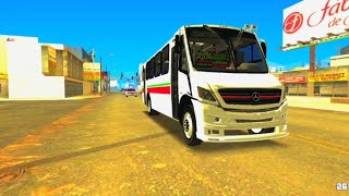 gta sa  Mercedes Benz Ayco Zafiro gt  Ometochtli  edición propia [upl. by Ycats]